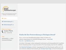 Tablet Screenshot of ferienwohnungdierhagen.com